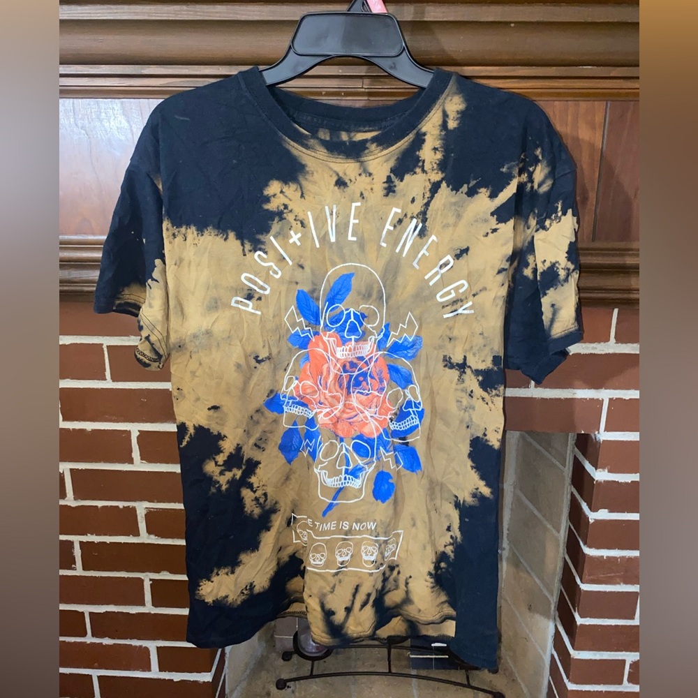 Positive Energy Tie-Dye Graphic Tee
